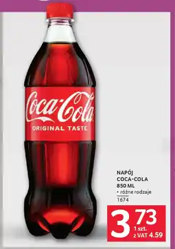 Selgros Napój coca-cola oferta