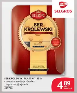 Selgros Ser królewski plastry oferta