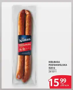 Selgros Kiełbasa podwawelska oferta