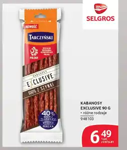Selgros Kabanosy exclusive oferta