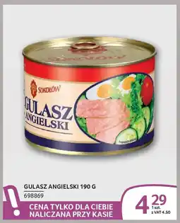 Selgros Gulasz angielski oferta