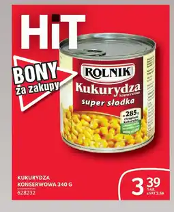 Selgros Kukurydza konserwowa oferta