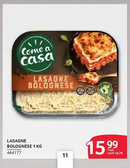 Selgros Lasagne bolognese oferta
