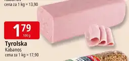 E.Leclerc Mielonka tyrolska Kabanos oferta