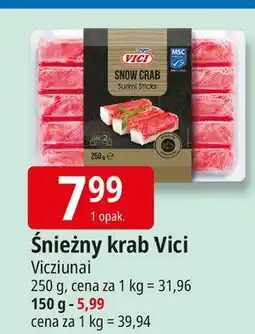 E.Leclerc Paluszki surimi o smaku kraba Vici oferta