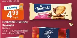 E.Leclerc Paluszki w czekoladzie z galaretką malinową Krakuski oferta