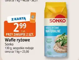 E.Leclerc Wafle ryżowe naturalne Sonko oferta