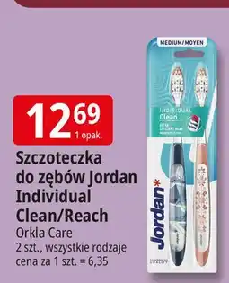 E.Leclerc Szczoteczka do zębów reach medium Jordan Individual oferta