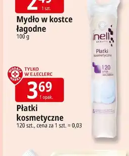 E.Leclerc Płatki kosmetyczne Wiodąca Marka Inell oferta