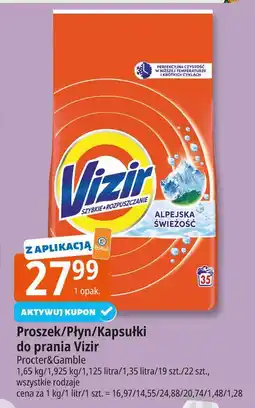 E.Leclerc Kapsułki do prania alpejska świeżość Vizir All In One Pods oferta
