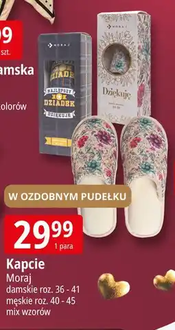 E.Leclerc Kapcie męskie 40-45 Moraj oferta