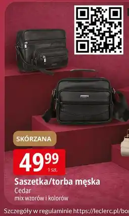 E.Leclerc Torba męska Cedar oferta