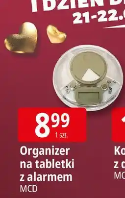 E.Leclerc Organizer na tabletki z alarmem Mcd oferta