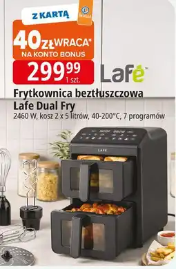 E.Leclerc Frytkownica dual fry 2460 w Lafe oferta