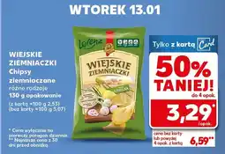 Kaufland Chipsy ziemniaczane oferta