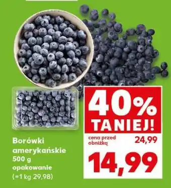 Kaufland Borówki amerykańskie oferta