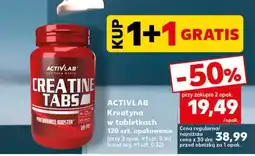 Kaufland ACTIVLAB Kreatyna w tabletkach oferta