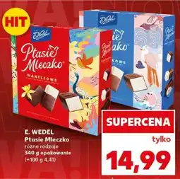 Kaufland E. WEDEL Ptasie Mleczko oferta