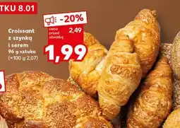 Kaufland Croissant z szynką i serem 96 g sztuka oferta