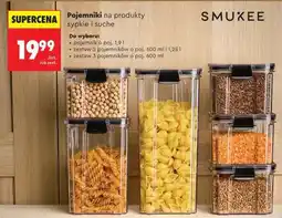 Biedronka Pojemniki na produkty sypkie i suche oferta