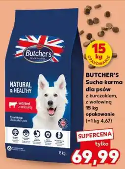 Kaufland BUTCHER'S Sucha karma dla psów oferta