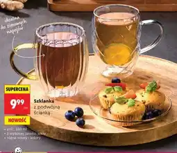 Biedronka Szklanka z podwójną ścianką oferta