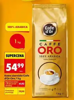 Biedronka Kawa ziarnista Cafe d’Or Oro, 1 kg oferta