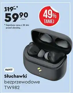 Biedronka Słuchawki bezprzewodowe TW982 oferta