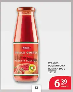 Selgros Passata pomidorowa rustica oferta