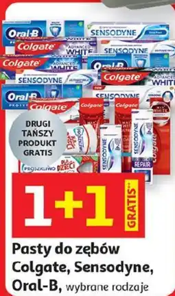 Auchan Pasty do zębów Colgate, Sensodyne, Oral-B oferta