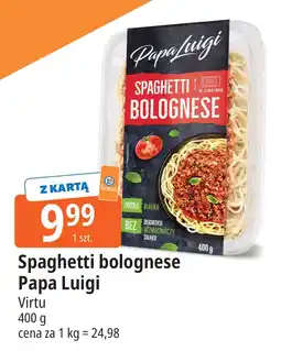 E.Leclerc Spaghetti bolognese Papa Luigi Virtu oferta