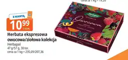 E.Leclerc Herbata ekspresowa ziołowa kolekcja Herbapol oferta