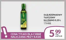 Selgros Olej rzepakowy tłoczony na zimno oferta