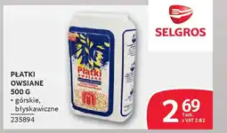 Selgros Płatki owsiane oferta
