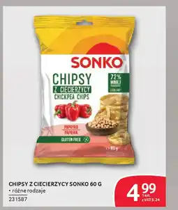 Selgros Chipsy z ciecierzycy sonko oferta
