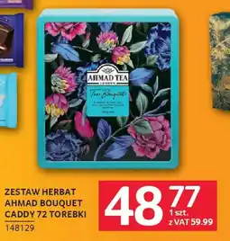 Selgros Zestaw herbat ahmad bouquet caddy oferta