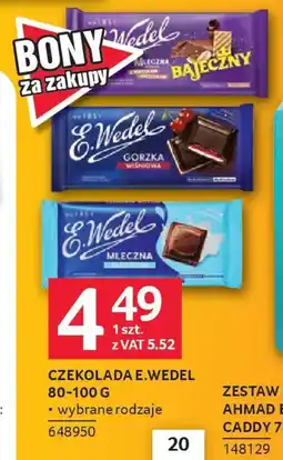 Selgros Czekolada e.wedel oferta