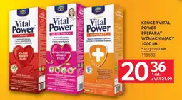 Selgros Krüger vital power preparat wzmacniający oferta