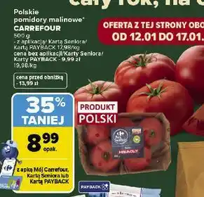 Polskie pomidory malinowe CARREFOUR