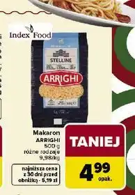 Carrefour Makaron ARRIGHI różne rodzaje oferta