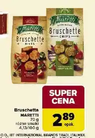 Carrefour Bruschetta MARETTI różne rodzaje oferta
