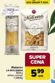 Carrefour Makaron LA MOLISANA różne rodzaje oferta