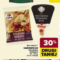 Carrefour Carrefour Pecorino ser owczy (50-150g, różne rodzaje) oferta