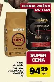 Carrefour Kawa ziarnista BARISTA, QUALITA ORO LAVAZZA oferta