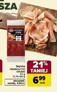 Carrefour SZYNKA PROSCIUTTO CRUDO 70, 75 oferta
