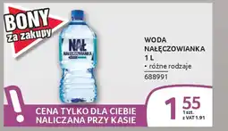 Selgros Woda nałęczowianka oferta