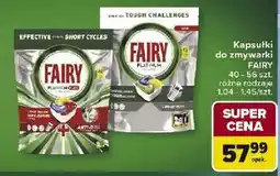 Carrefour Fairy kapsułki do zmywarki oferta