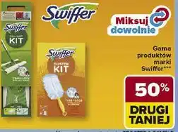 Swiffer gama produktów (zmiotki, mopy, ściereczki)