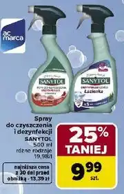 Carrefour Sanytol - Sprays do czyszczenia i dezynfekcji oferta