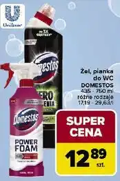 Carrefour Domestos Power Foam żel, pianka do WC oferta